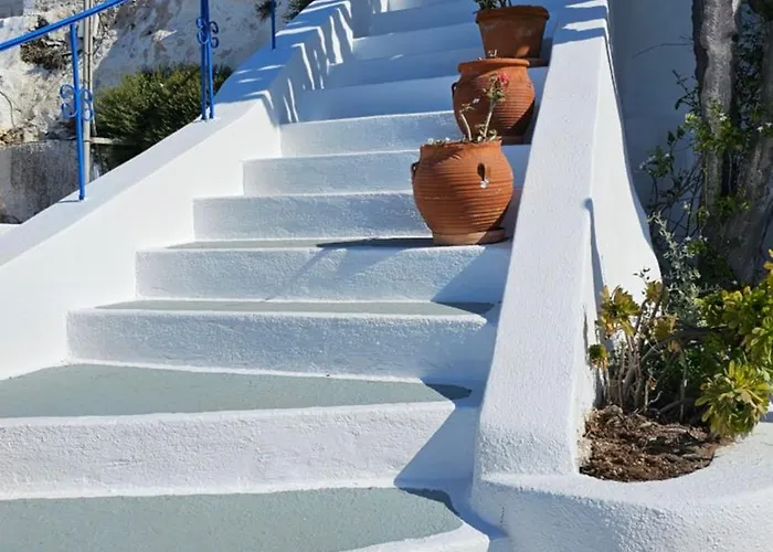 Tatil Evi Cactus Cave House On The Caldera Firostefani